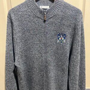 NWOT Donald Ross Full Zip Cardigan Sz M